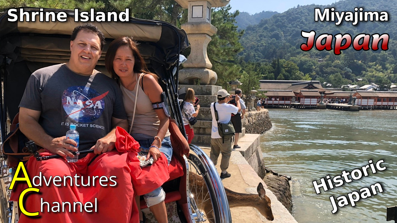 Miyajima, Japan - Japanese history & culture, grilled oysters and free deer!