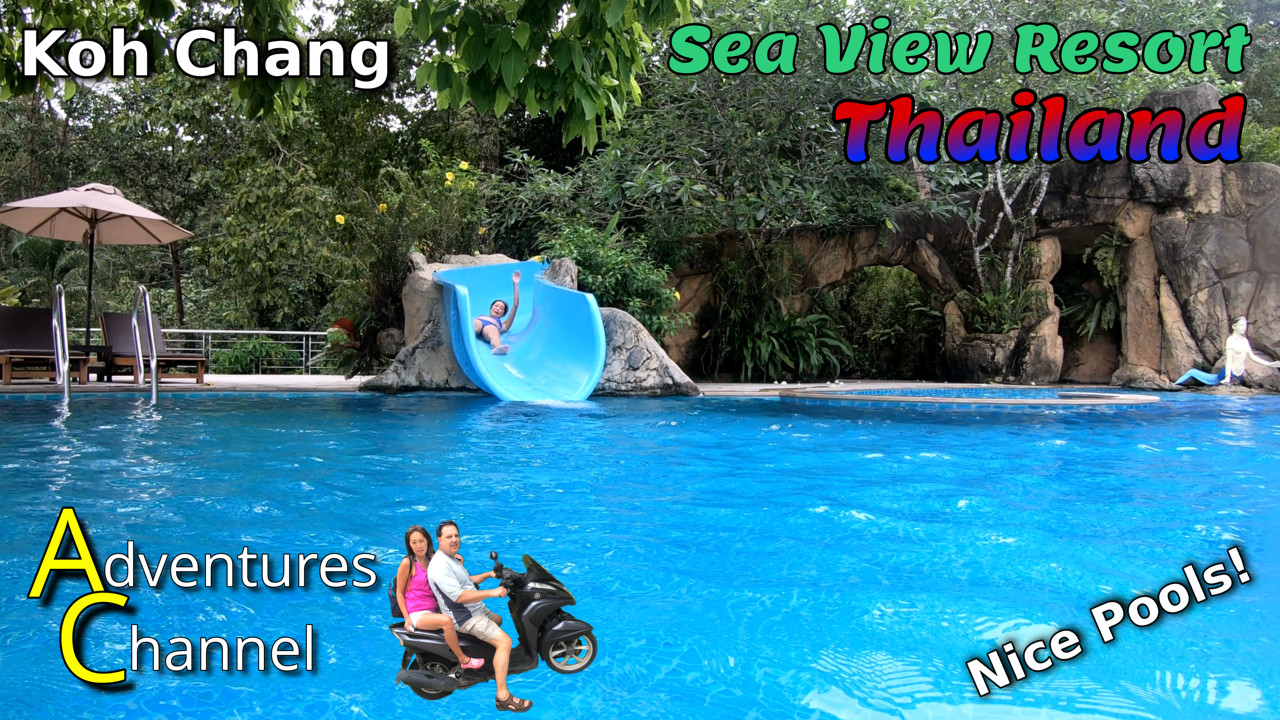 Sea View Resort, Koh Chang - Nice Pools, Rooms, Location and friendly staff!